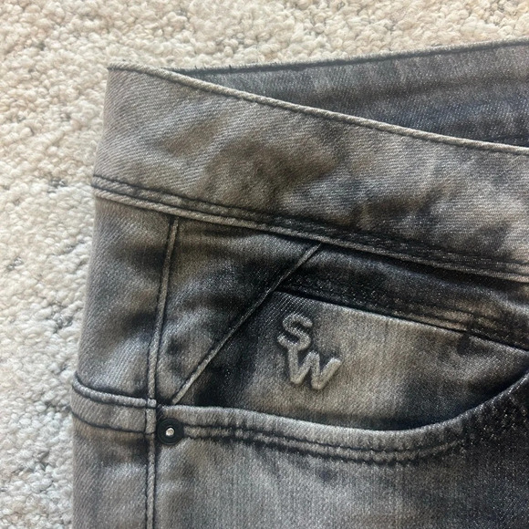 Sandwich  plus size 40 black jeans in excellent condition - Picture 6 of 9